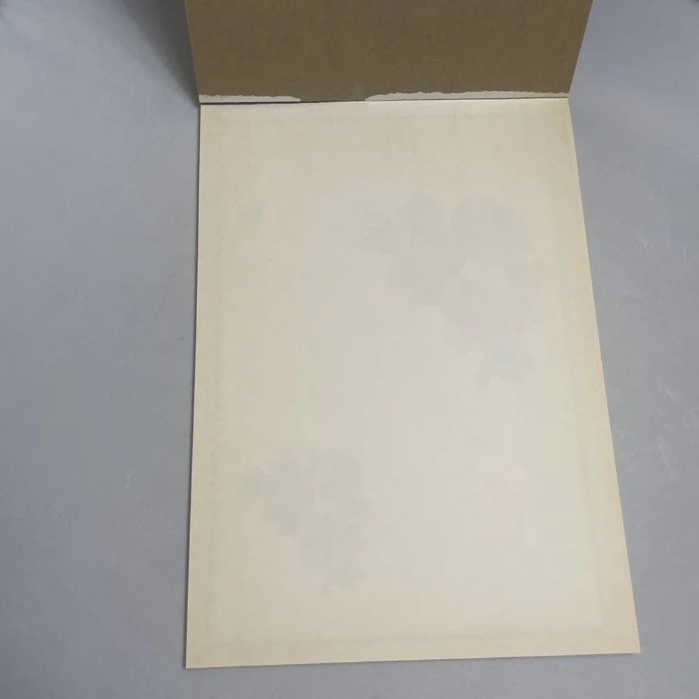 PRATT & AUSTIN‎ Seal N Send Foldover Note Set 11 Notes 24 Gold Seals Pink Roses